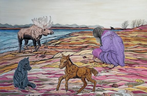 On Art: "Ikaitapiitsinikssin (Stories of our ancestors)" in Lethbridge - Vimarsana News