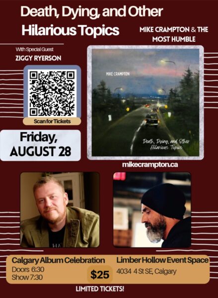 Mike Crampton and The Most Humble event artwork from Official Local Public Feeds