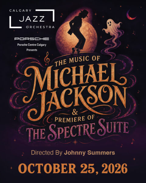 CJO The Music of Michael Jackson / The Spectre Suite official event artwork