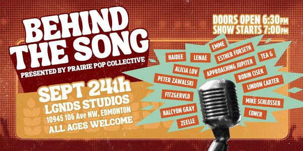 Behind The Song event artwork from CKUA