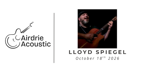 Lloyd Spiegel event artwork from CKUA