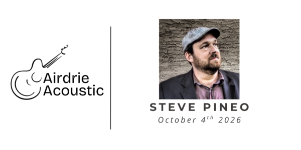 Steve Pineo event artwork from CKUA