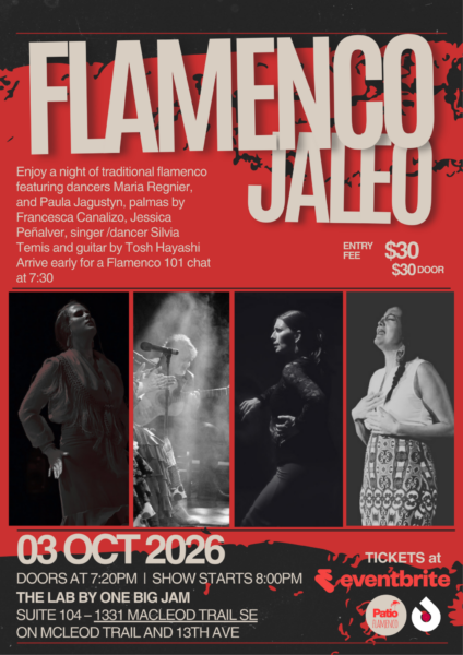 Flamenco Jaleo official event artwork