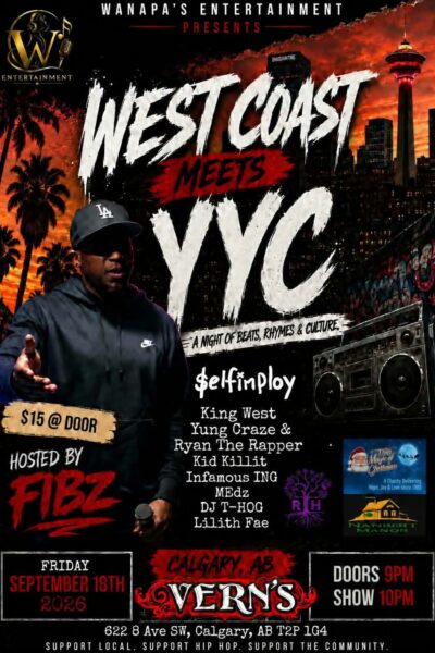 West Coast Meets YYV event artwork from CKUA