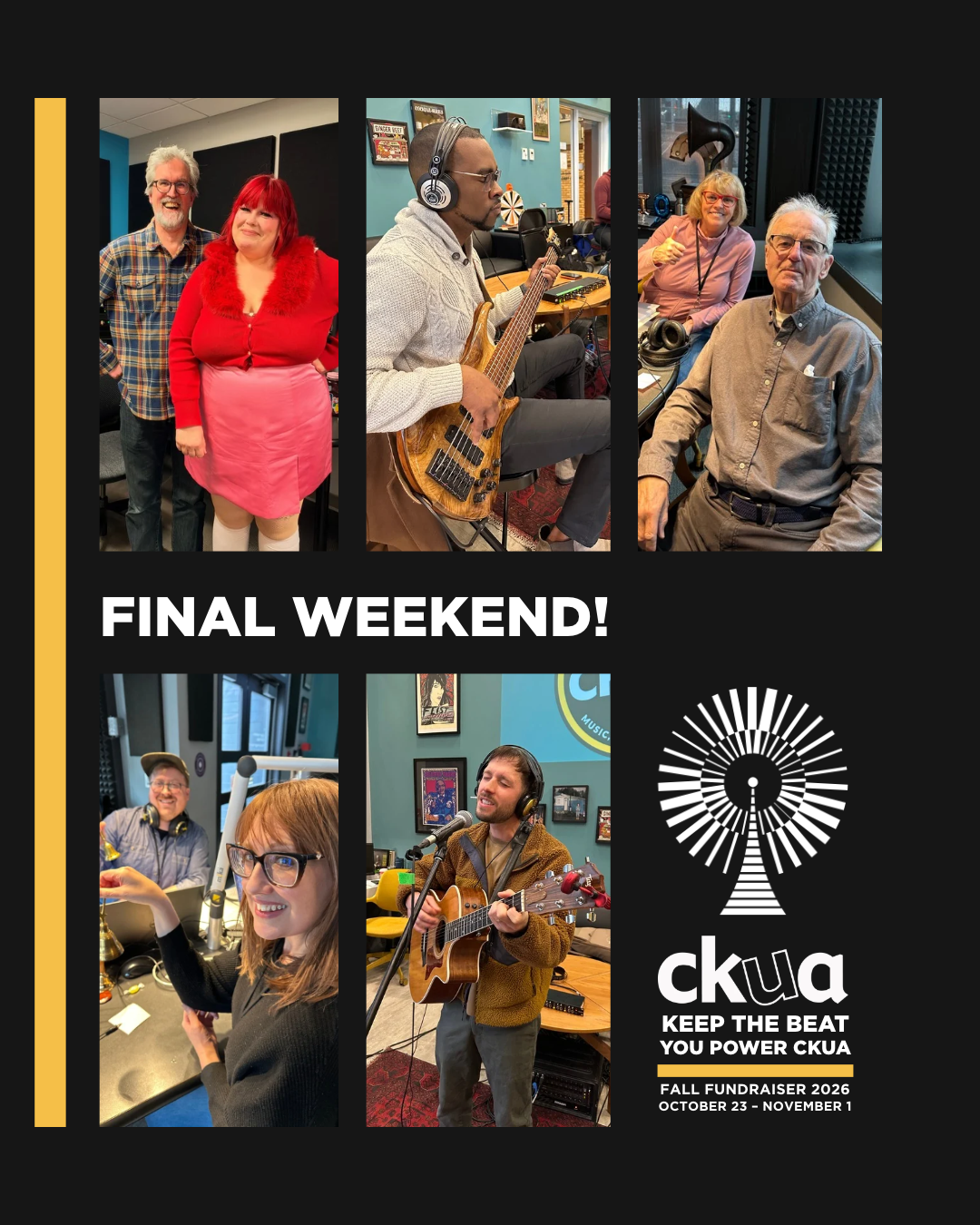 Fall Fundraiser 2026 Final Weekend
